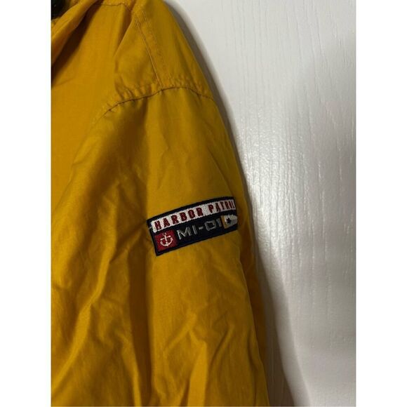 Gear Womens Outer Gear Yellow Hooded Full Zip Lined Jacket Size Large - Picture 5 of 7